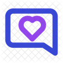 Comment heart  Icon