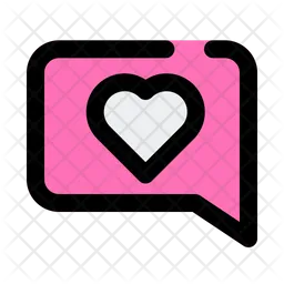 Comment Heart  Icon