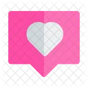 Comment Heart Love Heart Icon
