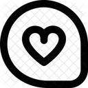 Comment Heart Chatting Chat Icon