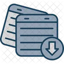 Comment Download Message Icon