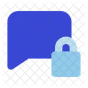 Comment Lock Lock Safe Icon