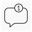 Comment Notification Chat Notification Notification Icon