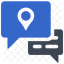 Comment on location icon  Icon
