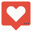 Love Commnet Heart Icon