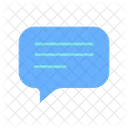 Comment Text Chat Text Message Icon