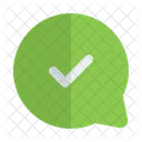 Comment Verify Checklist Verify Icon
