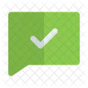 Comment Verify Checklist Verify Icon