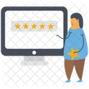 Appreciation Note Client Evaluation Icon