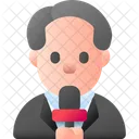 Commentateur  Icône