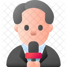Commentateur  Icône