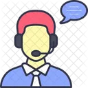 Commentator Announcer Reporter Icon