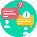 Comments Query Questions Icon