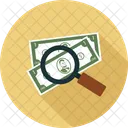 Commerce Magnifier Dollar Icon