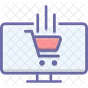 Commerce Electronique Services En Ligne Icon