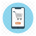 Commerce Electronique En Ligne Achats Icône