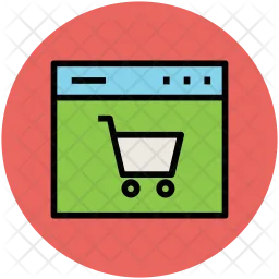 Commerce électronique  Icon