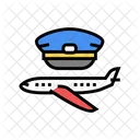 Commercial Aviation Flight Icon