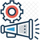 Advert Commercial Cog Icon