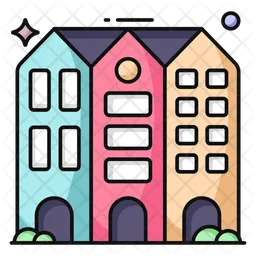 Commercial Building  Icon