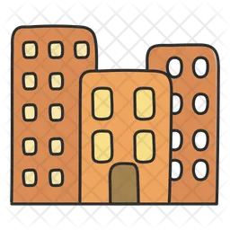 Commercial Building  Icon