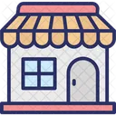 Commercial Building Marketplace Shop Icon