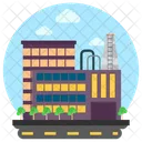 Commercial Building Business Center Trade Center Icon