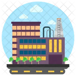 Commercial Building  Icon