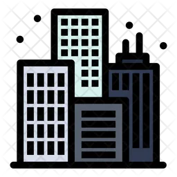 Commercial Building  Icon