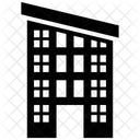 Commercial Building Arcade Marketplace Icon