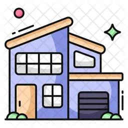 Commercial Building  Icon