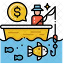 Commercial Fishing Fishing Business Fish Business Icon