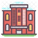 Residential Building Commercial House Villa Icon
