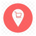Commercial Location Map Pointer Modern Navigation Icon