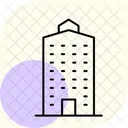 Commercial tower block  Icon