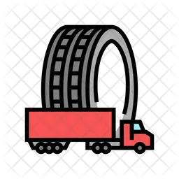 Commercial Truck Tires  Icon