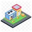 Commercial Warehouse  Icon