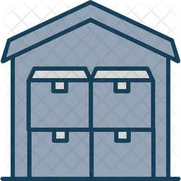 Commercial warehouse  Icon