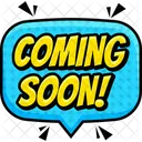 Coming Soon Speech Bouble Chat Bouble Icon