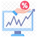 Commission Market Percentage Icon