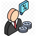 手数料、料金、取引 アイコン