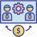 Commission Employee Hire Icon