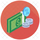 Commission Fee Trading Icon