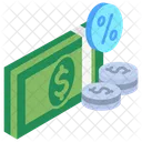 Commission Fee Trading Icon