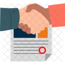 Commitment Deal Agreement Icon