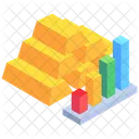 Commodity Gold Market Icon