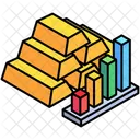 Commodity Gold Market Icon