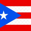 Commonwealth Of Puerto Rico Flag Country Icon