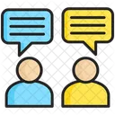 Commuication People Bubble Chat Icon