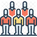Communaute Socialisation Societe Icône
